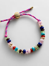 BaubleBar Kennedy Semi-Precious Bracelet - Dark Multi -
Beaded bracelet for stacking