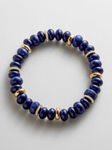 BaubleBar Kelly Semi-Precious Beaded Bracelet - Lapis -
Big Summer Kickoff