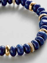 BaubleBar Kelly Semi-Precious Beaded Bracelet - Lapis -
Big Summer Kickoff