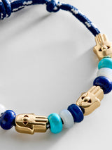 BaubleBar Happy Here Beaded Bracelet - Hamsa -
Charm bracelet for stacking