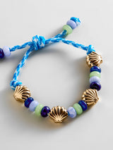 BaubleBar Happy Here Beaded Bracelet - Seashell -
Charm bracelet for stacking
