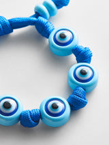 BaubleBar Knotty Good Eye Cord Bracelet - Aqua -
Evil Eye bracelet