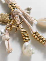 BaubleBar Sun Washed Bag Charm - Seashell -
Embellished keychain