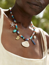BaubleBar Maui Charm Necklace - Multi -
Multicolored beaded necklace