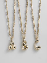 BaubleBar -
Chunky custom necklace on gold chain