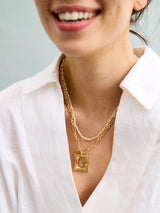BaubleBar -
Chunky custom necklace on gold chain