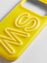 BaubleBar Fine Line Custom iPhone Case - Yellow/Yellow -
Custom Phone Case