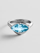 BaubleBar Aquamarine -
Statement ring