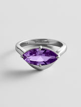 BaubleBar Light Amethyst -
Statement ring