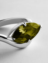 BaubleBar Peridot -
Statement ring