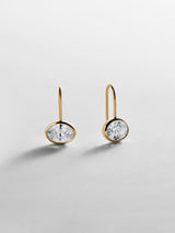BaubleBar Oval|8MM -
Drop crystal earrings