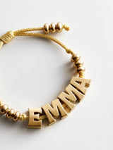 BaubleBar Oversized Waterproof Custom Name Bracelet - Gold -
Personalized statement bracelet