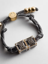 BaubleBar Block Party Varsity Number Custom Bracelet - Onyx Double Digit -
Custom number bracelet