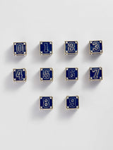 BaubleBar Block Party Varsity Number Custom Bracelet - Navy Double Digit -
Custom number bracelet