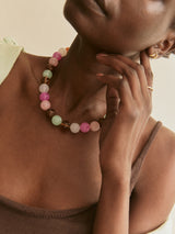 BaubleBar Mini Jane Beaded Necklace - Pink Multi -
Layering necklaces