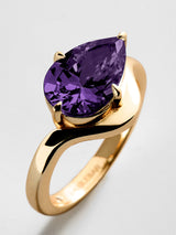 BaubleBar Amethyst -
Statement ring