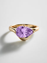 BaubleBar Light Amethyst -
Statement ring