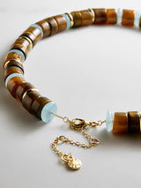 BaubleBar Jennifer Rondelle Beaded Necklace - Tiger's Eye Bead -
Ends Friday: Enjoy 20% Off