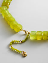 BaubleBar Jess Square Beaded Necklace - Olive Jade -
Ends Friday: Enjoy 20% Off