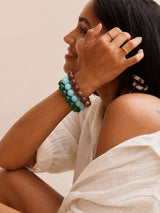 BaubleBar Jane Beaded Bracelet - Aqua -
Ends Friday: Enjoy 20% Off
