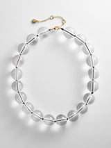BaubleBar Jane Beaded Necklace - Clear/Black -
Chunky statement necklace