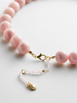 BaubleBar Mini Jane Beaded Necklace - Mauve Bead -
Chunky pink necklace