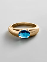 BaubleBar Blue Zircon -
Personalized crystal ring