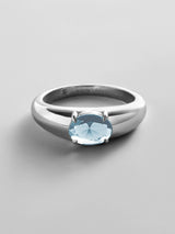 BaubleBar Aquamarine -
Personalized crystal ring