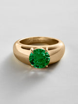 BaubleBar Emerald -
Personalized crystal ring