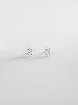 BaubleBar Sterling Silver -
Crystal stud earrings