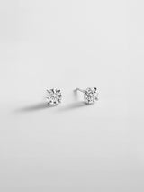 BaubleBar Sterling Silver|
Large -
Crystal stud earrings
