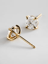 BaubleBar 14K Gold Plated Sterling Silver -
Crystal stud earrings