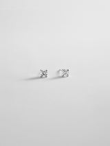 BaubleBar Sterling Silver|
Medium -
Crystal stud earrings