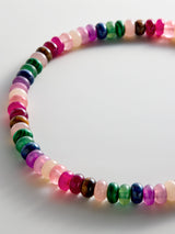 BaubleBar Joyce Semi-Precious Beaded Necklace - Dark Multi Bead -
Beaded necklace for stacking