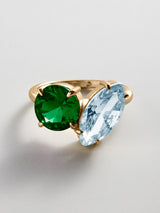 BaubleBar Emerald|Aquamarine