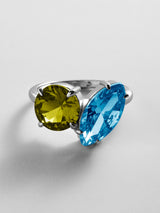 BaubleBar Peridot|Blue Zircon
