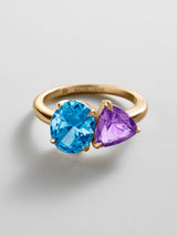 BaubleBar Blue Zircon|Light Amethyst -
Personalized crystal ring