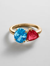BaubleBar Blue Zircon|Ruby -
Personalized crystal ring