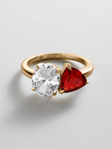 BaubleBar Crystal|Garnet -
Personalized crystal ring