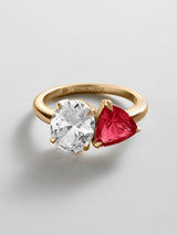 BaubleBar Crystal|Ruby -
Personalized crystal ring