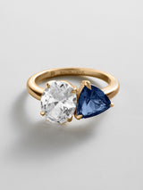 BaubleBar Crystal|Sapphire -
Personalized crystal ring