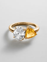 BaubleBar Crystal|Topaz -
Personalized crystal ring