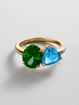 BaubleBar Emerald|Blue Zircon -
Personalized crystal ring