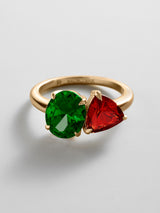 BaubleBar Emerald|Garnet -
Personalized crystal ring