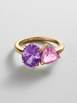 BaubleBar Light Amethyst|Rose -
Personalized crystal ring