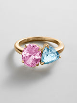 BaubleBar Rose|Aquamarine -
Personalized crystal ring