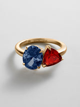 BaubleBar Sapphire|Garnet -
Personalized crystal ring