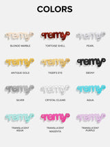 BaubleBar Acrylic Custom Nameplate Necklace - Gold - 
    Get Gifting Early: 20% Off Necklaces