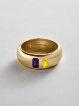 BaubleBar Amethyst|Topaz -
Personalized crystal ring