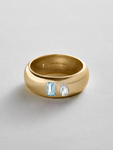 BaubleBar Aquamarine|Crystal -
Personalized crystal ring